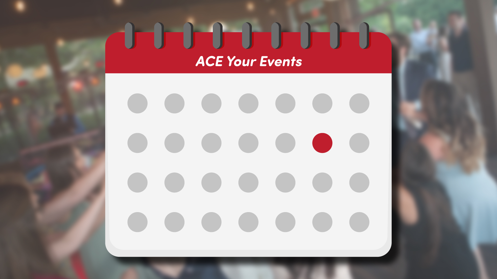 Ace your events calendar